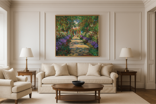 Où Placer un Tableau Floral