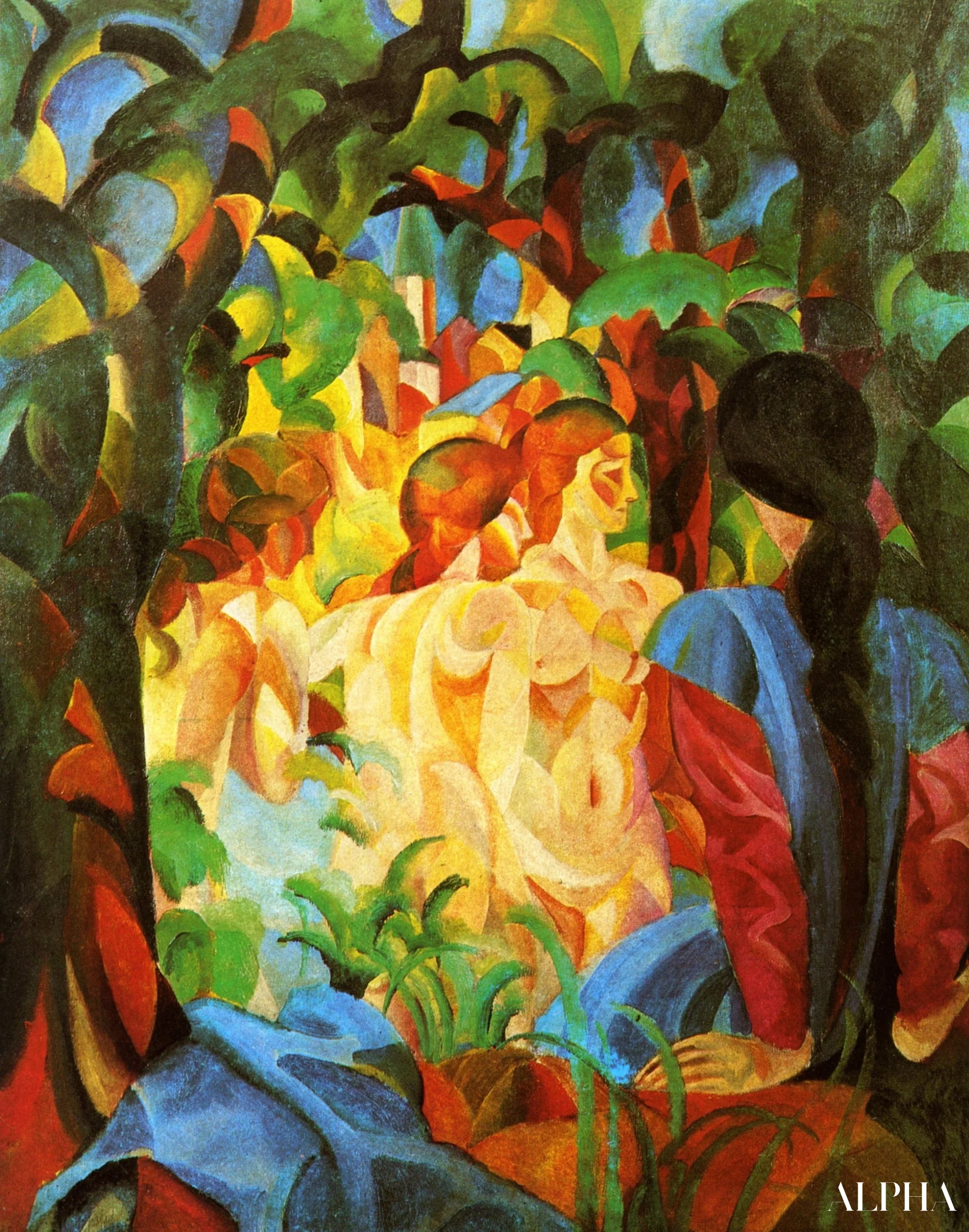 100 Ünlü Tablo August Macke'den