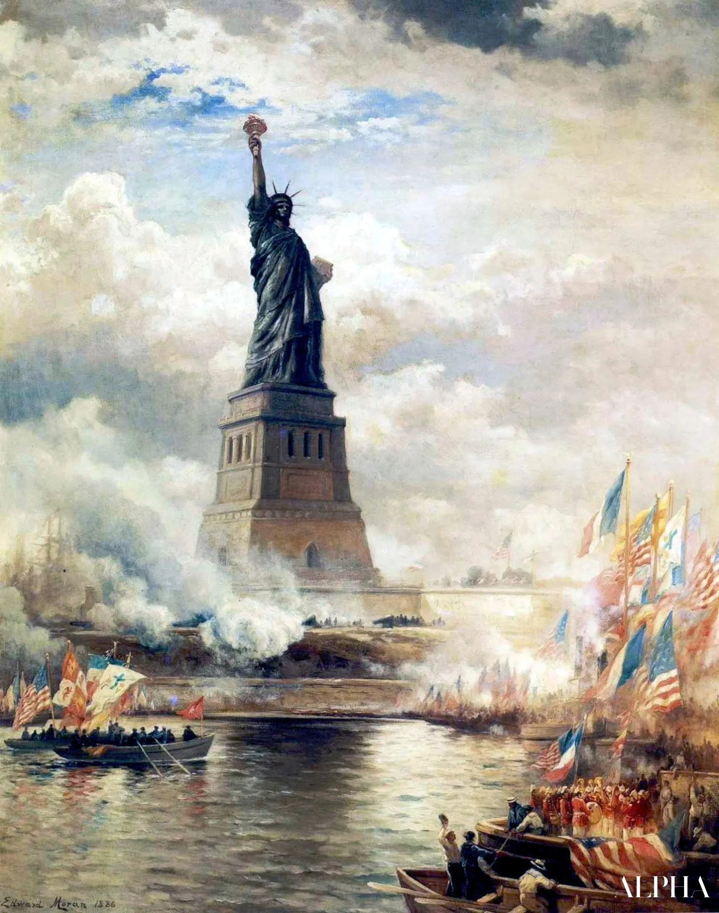 20 Edward Moran'ın Ünlü Tabloları
