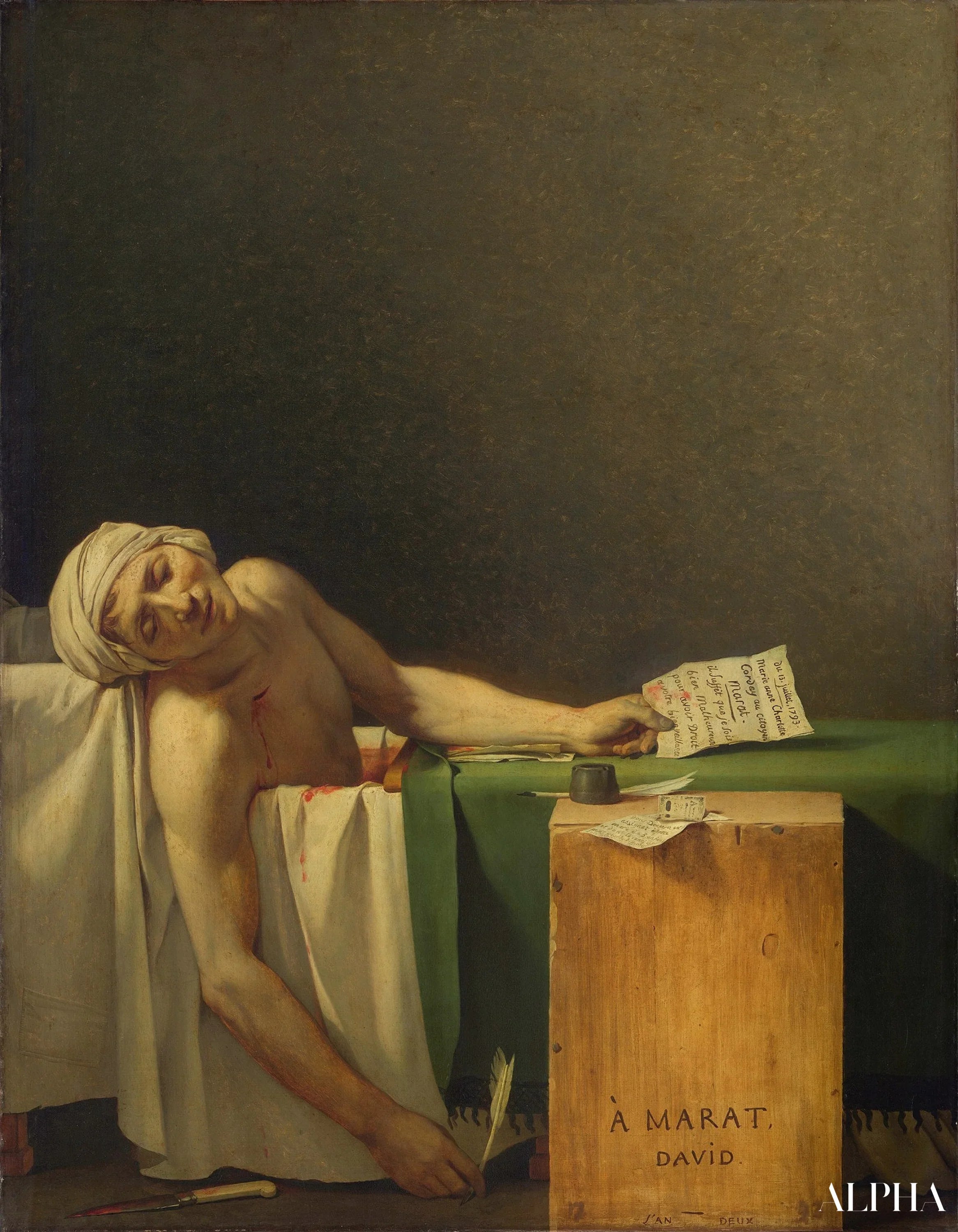 50 Jacques-Louis David'in Ünlü Tabloları