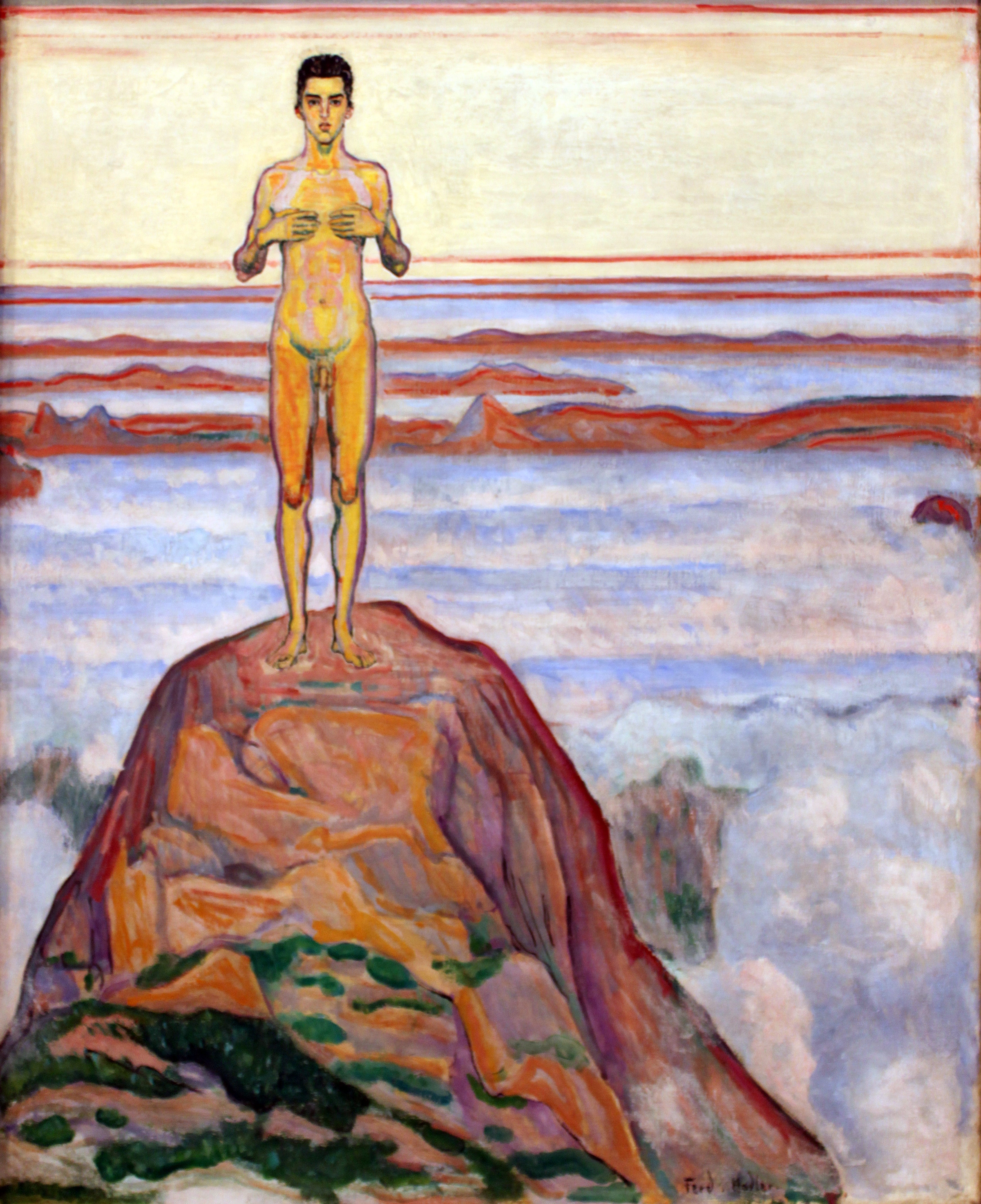 Le regard dans l'infini - Ferdinand Hodler