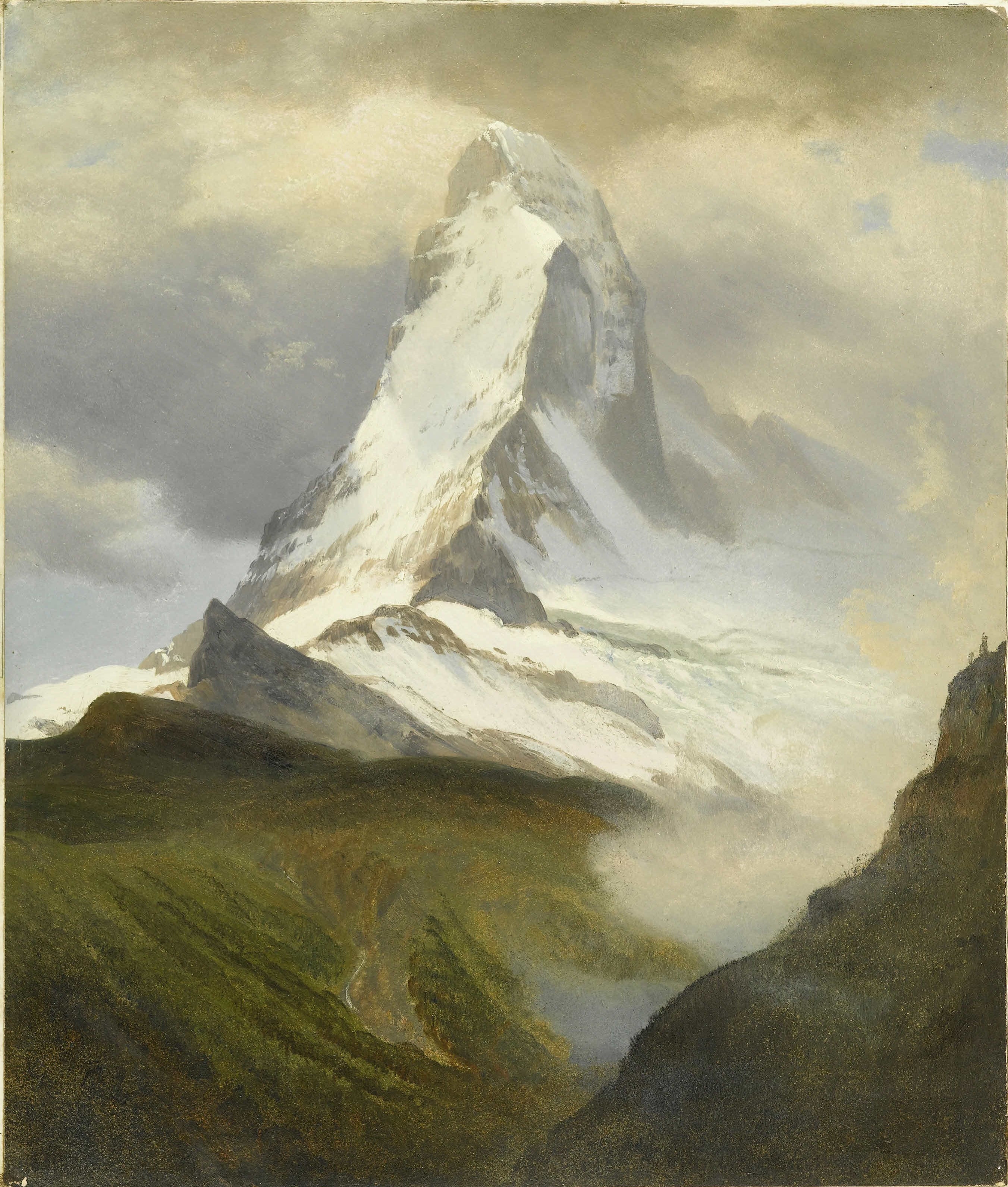 Le Cervin - Albert Bierstadt