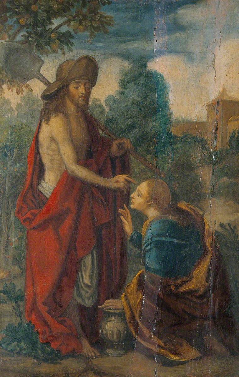İsa ve Meryem Magdalalı (Bana Dokunma) - Albrecht Dürer