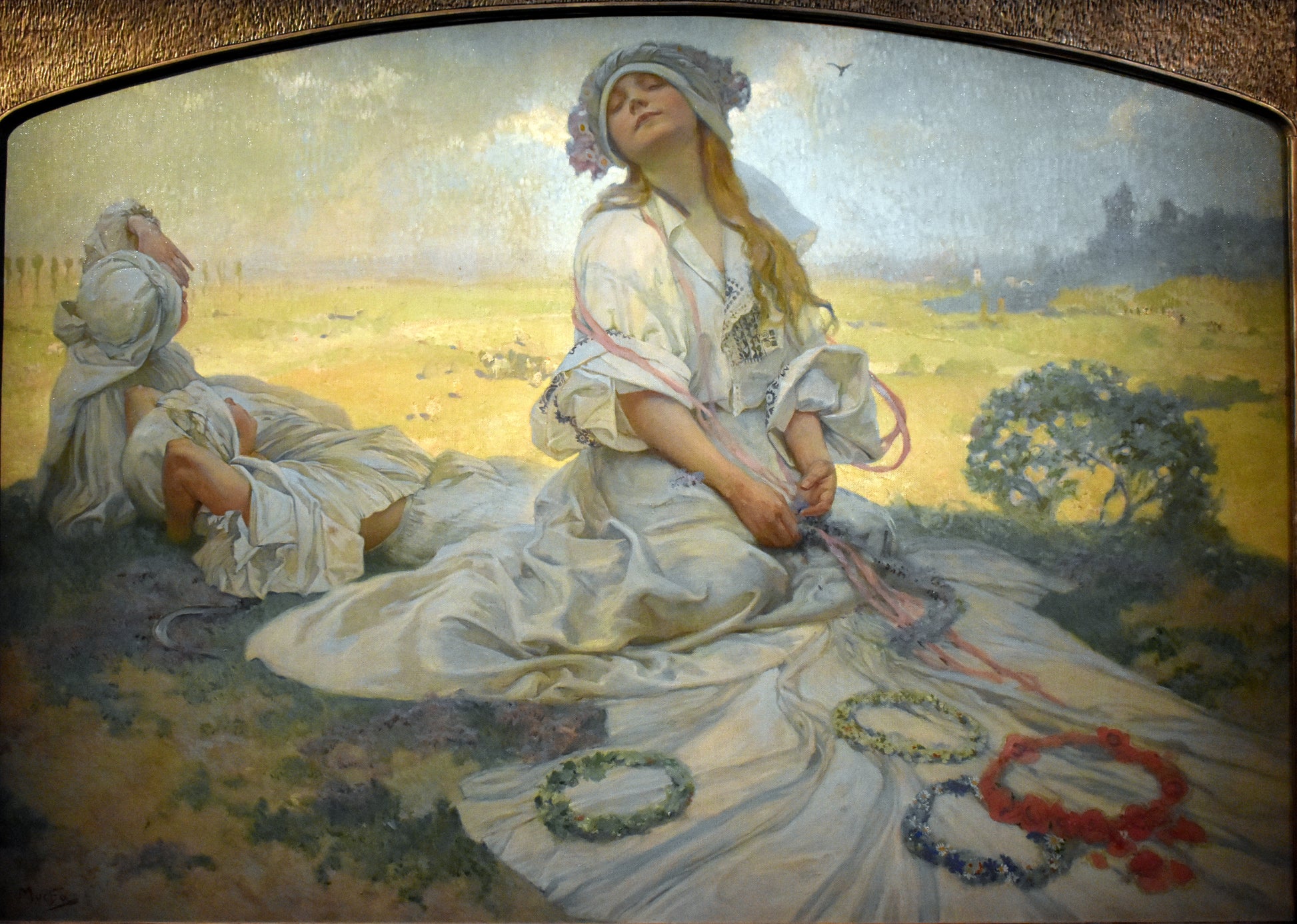 Bohem Şarkısı - Alphonse Mucha