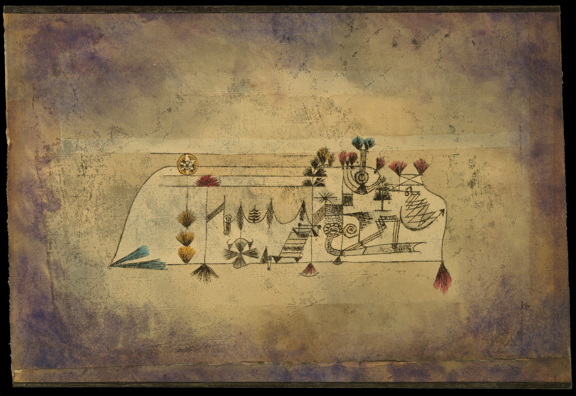 Toussaint'ın Ruhları Tablosu - Paul Klee