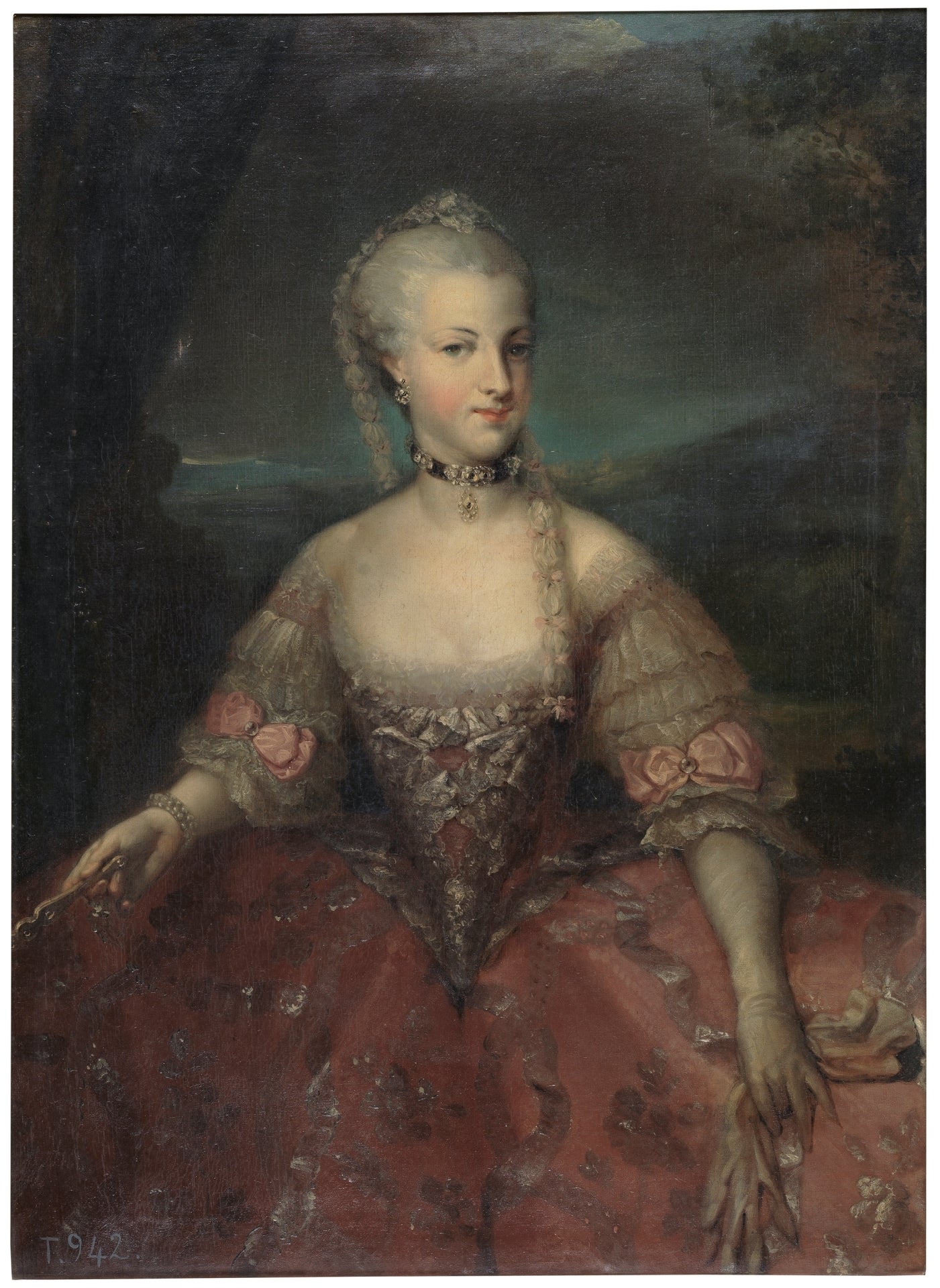 Marie-Caroline de Habsbourg-Lorraine, reine de Naples - Anton Raphael Mengs