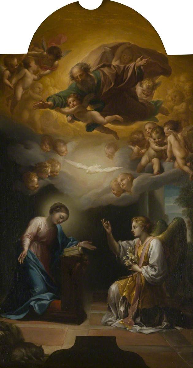 L'Annonciation - Anton Raphael Mengs