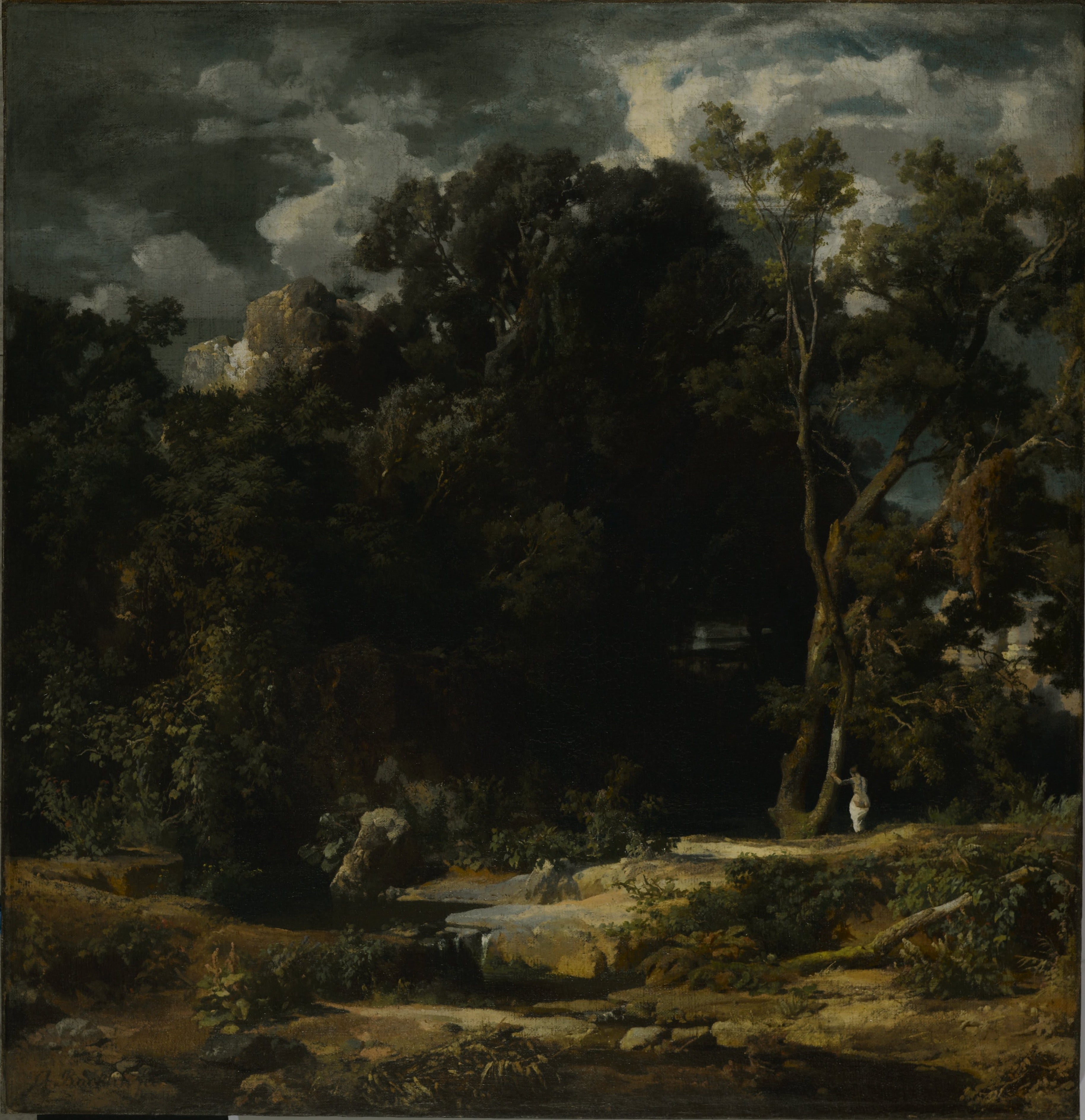 Paysage romain - Arnold Böcklin