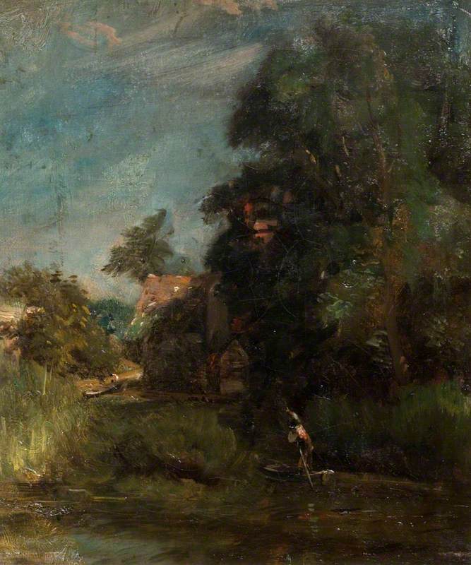 La Ferme de la Vallée (croquis) - John Constable