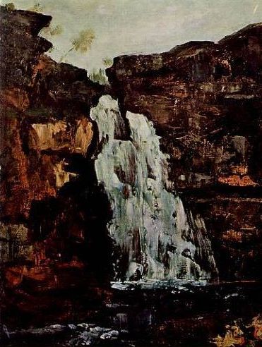 Le Saut-du-Doubs - Gustave Courbet