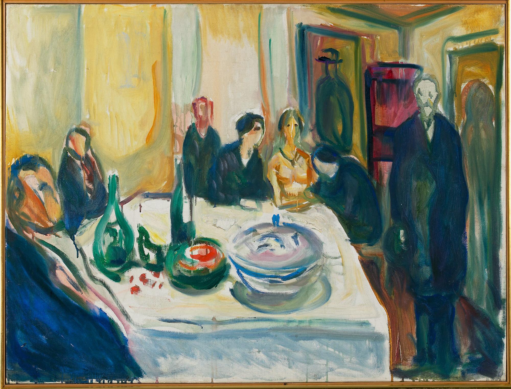 Reproduction du tableau « Le Mariage du Bohémien - Edvard Munch » par Alpha Reproduction en peinture à l’huile