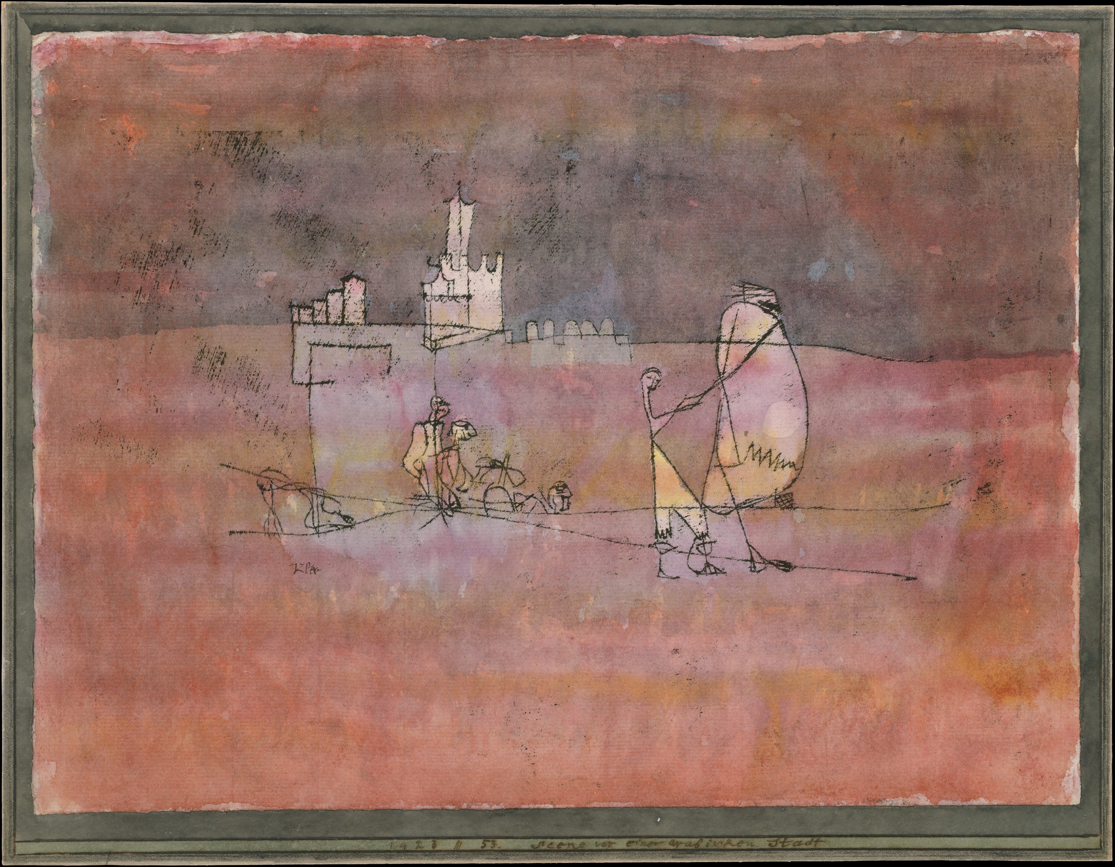 Arap Şehri Öncesi - Paul Klee