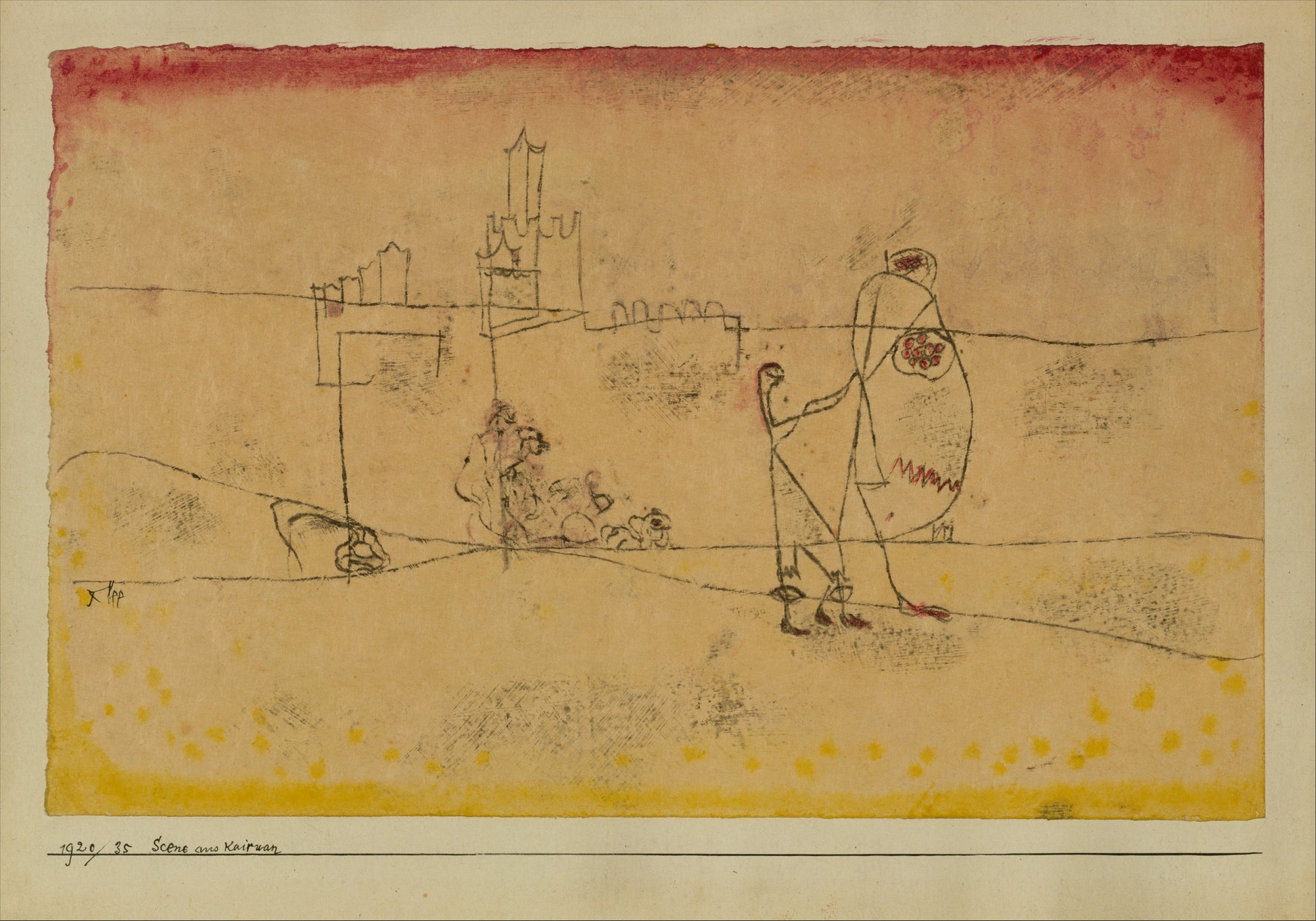 Kairouan'da Bölüm - Paul Klee