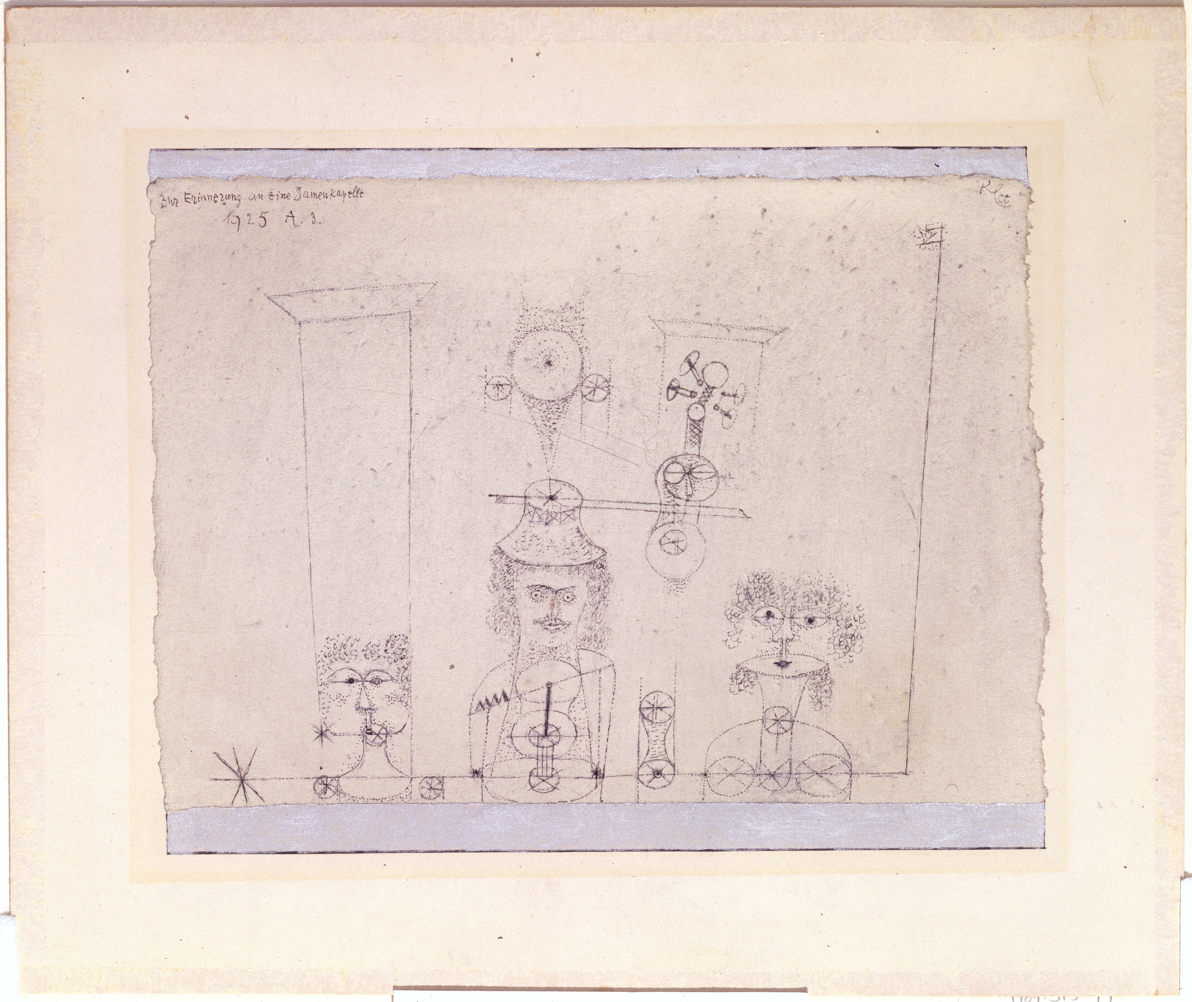 Tamamen kadınlardan oluşan bir gruba anısına - Paul Klee
