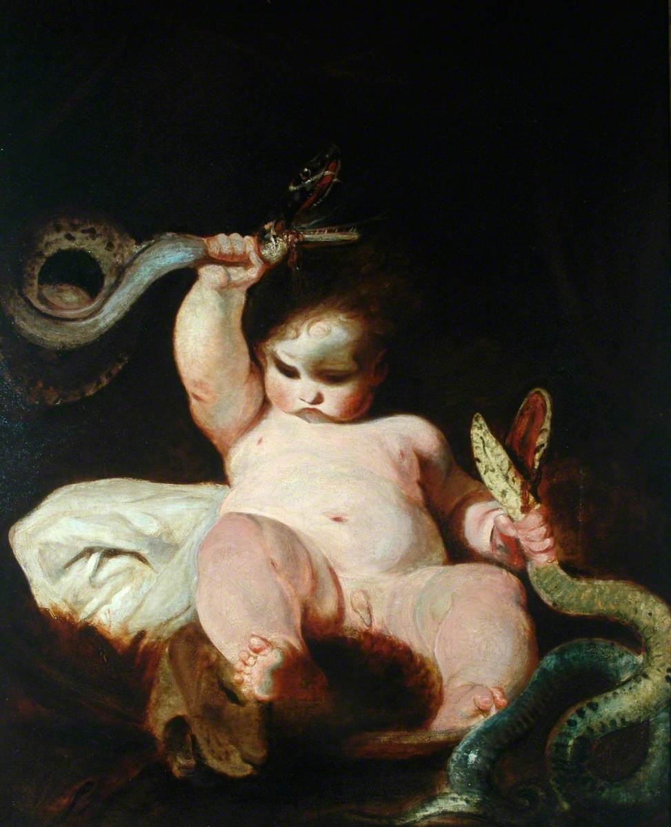 L'enfant Hercule - Joshua Reynolds