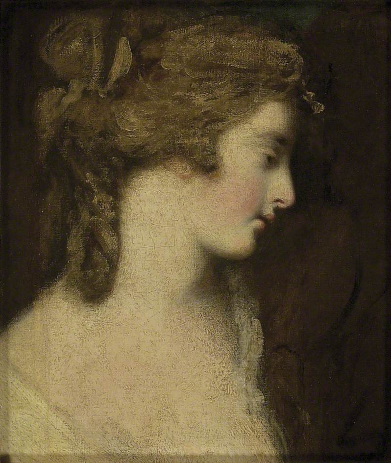Tête de fille - Joshua Reynolds