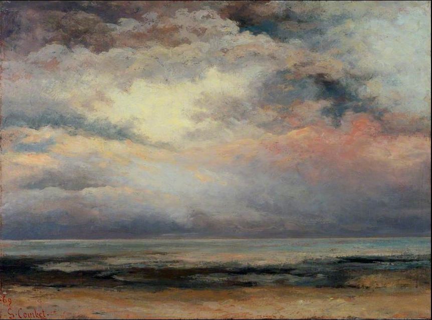L'immensité - Gustave Courbet