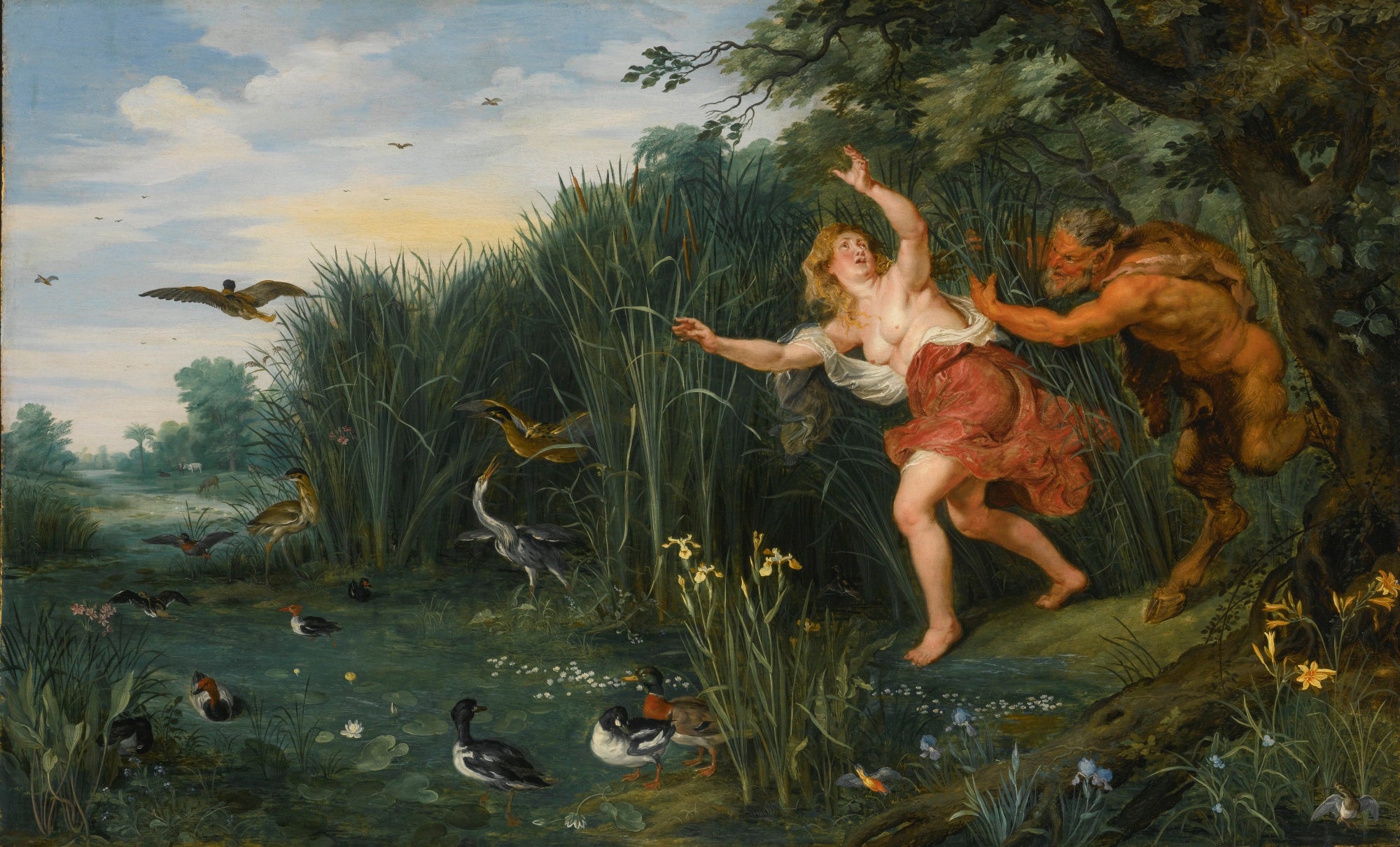 Pan et Syrinx - Peter Paul Rubens