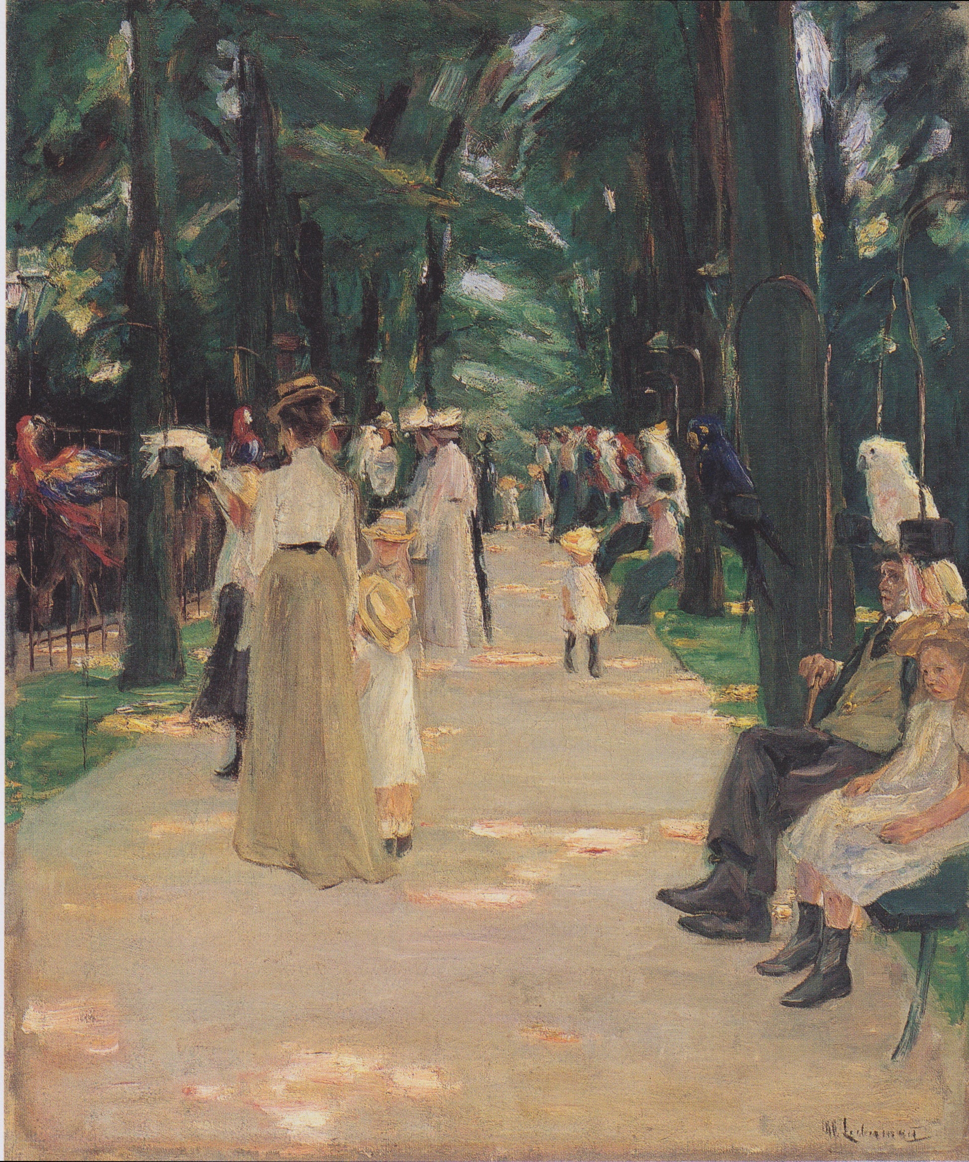 Papağanlar Yolu - Max Liebermann