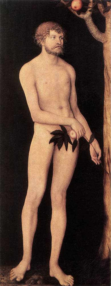 Adam - Lucas Cranach the Elder