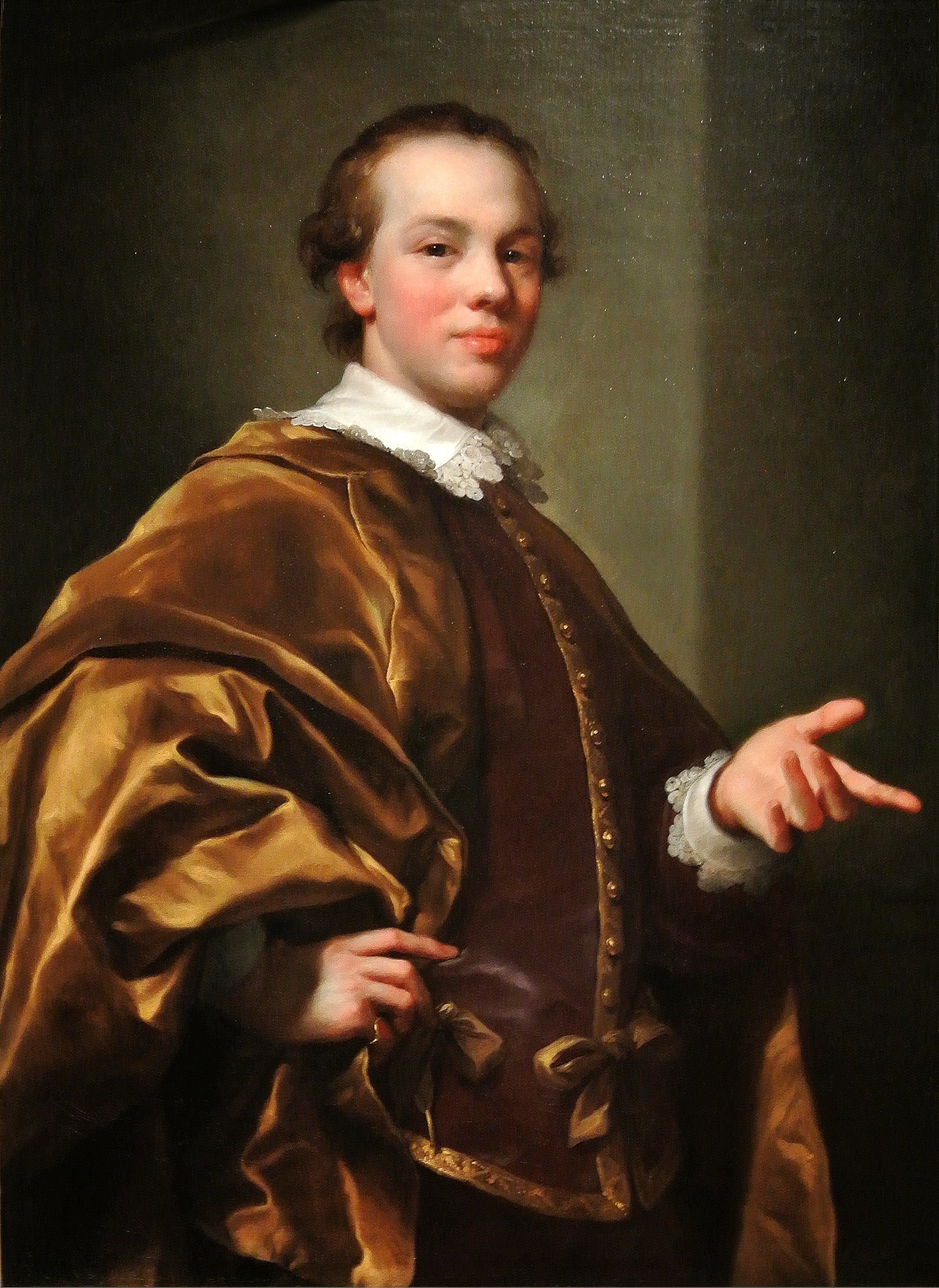 Portrait de John Vicomte Garlies, futur 7e comte de Galloway, en tant que maître de Garlies - Anton Raphael Mengs