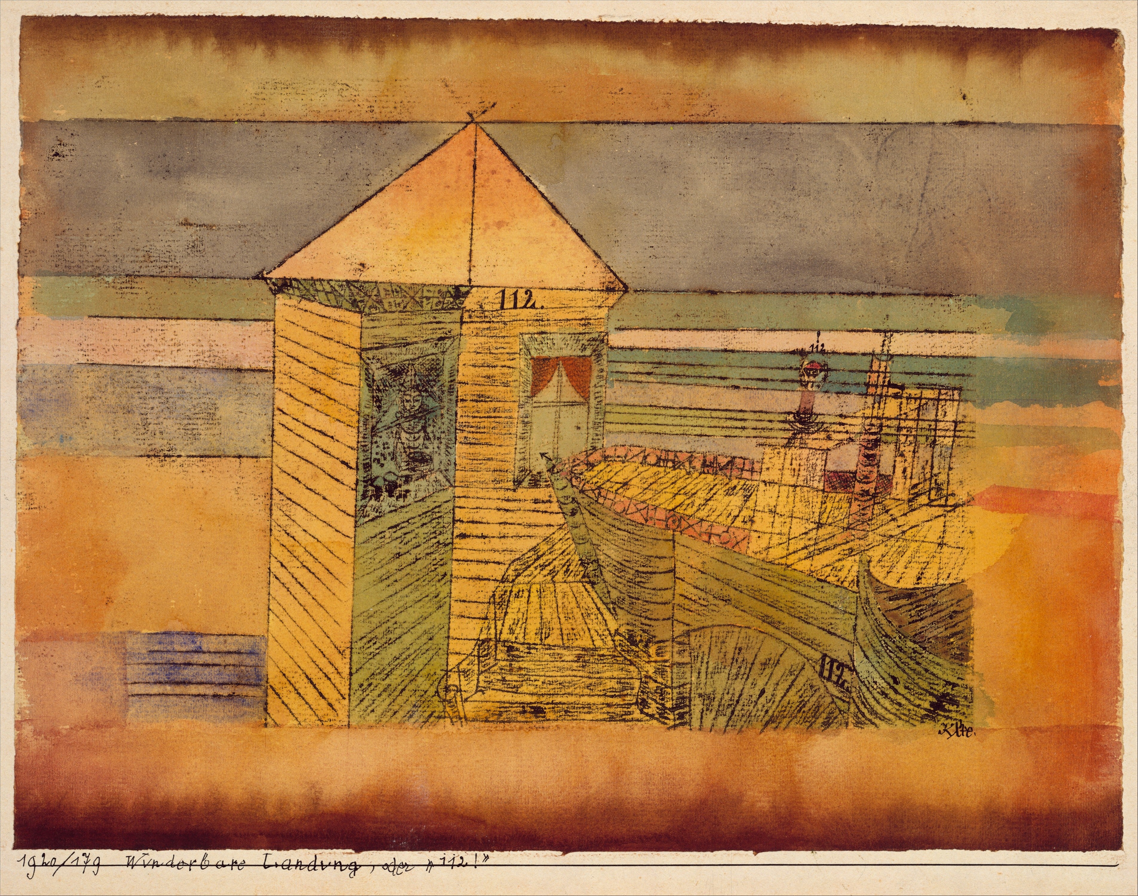 Mucizevi iniş, ya da "112 !" - Paul Klee