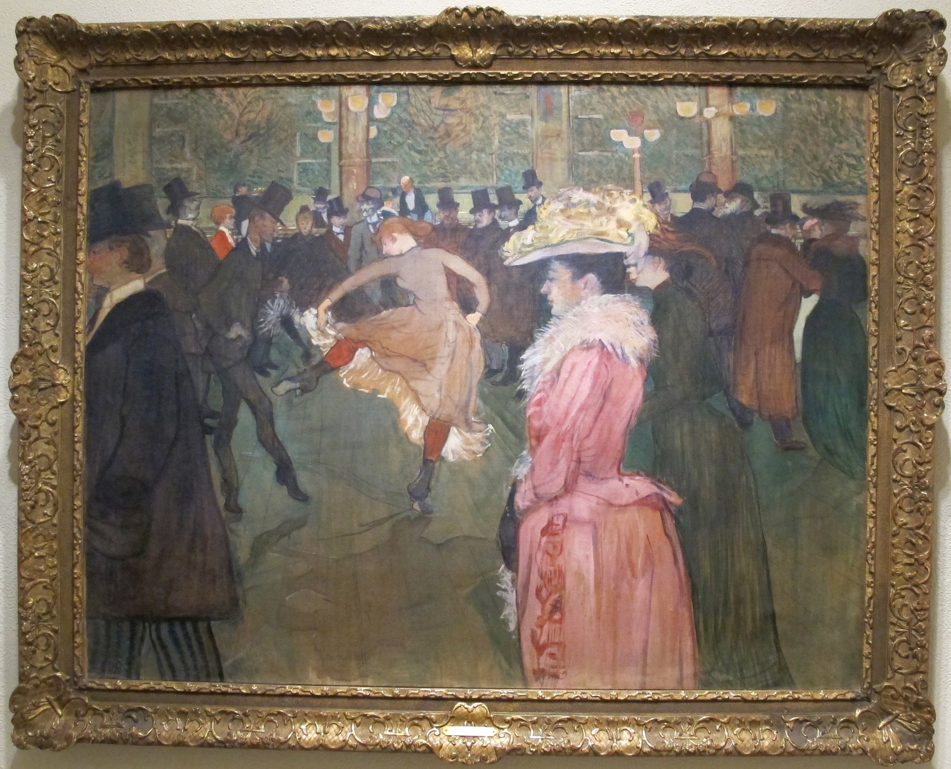 Moulin-Rouge'da Dans - Henri de Toulouse-Lautrec