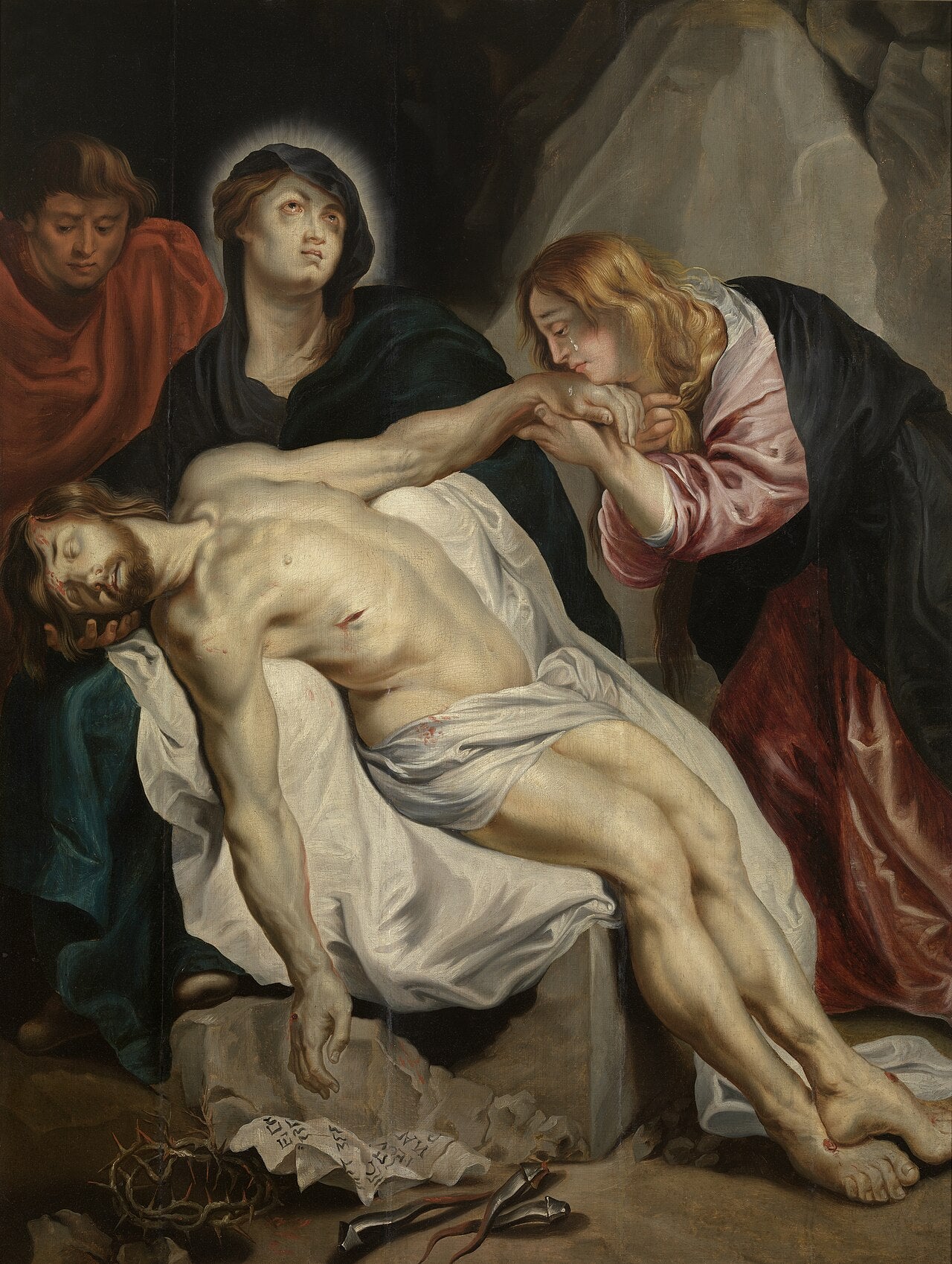 La lamentation sur le Christ mort - Antoine van Dyck