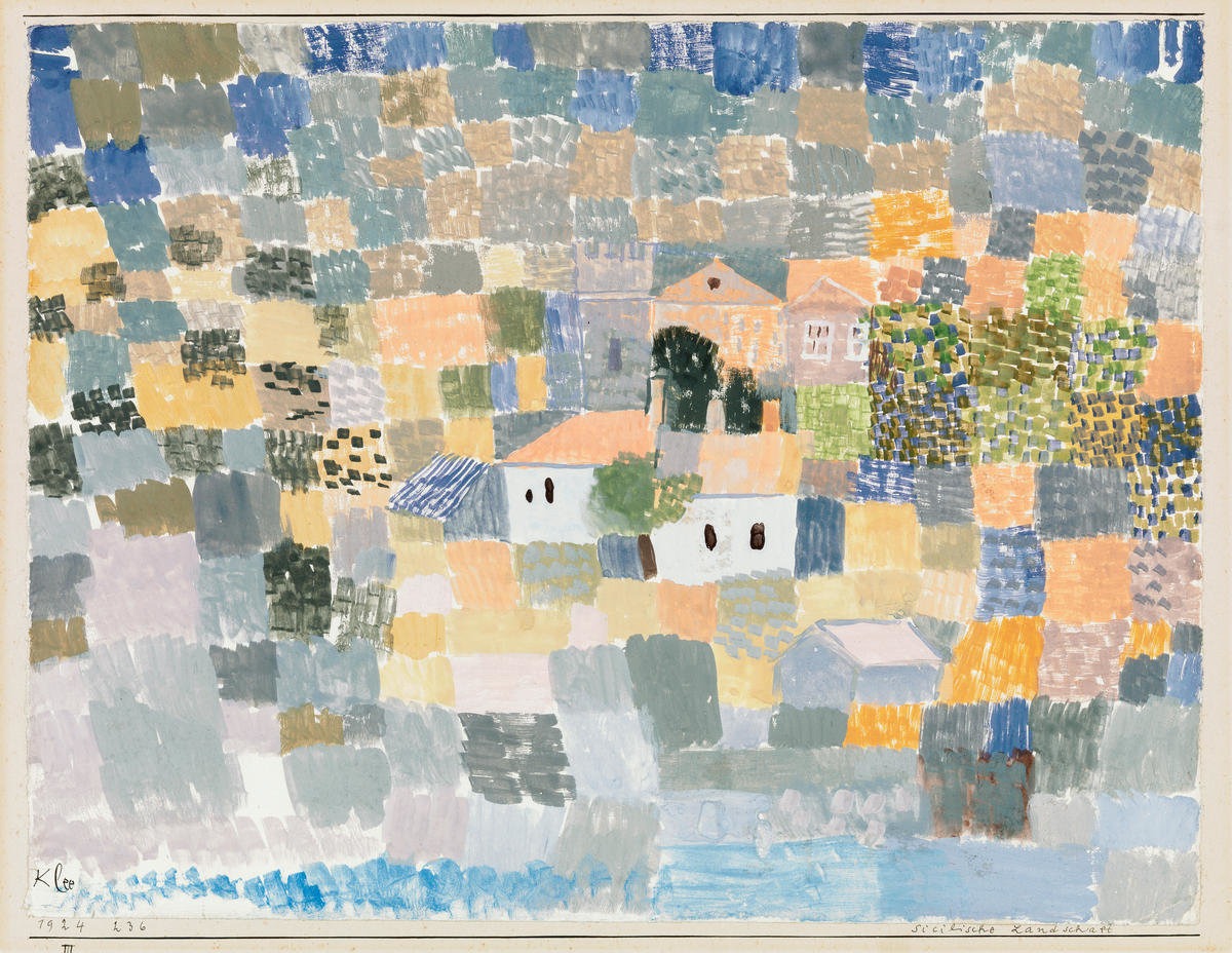 Sicily Manzarası (Sicilian Landscape) - Paul Klee