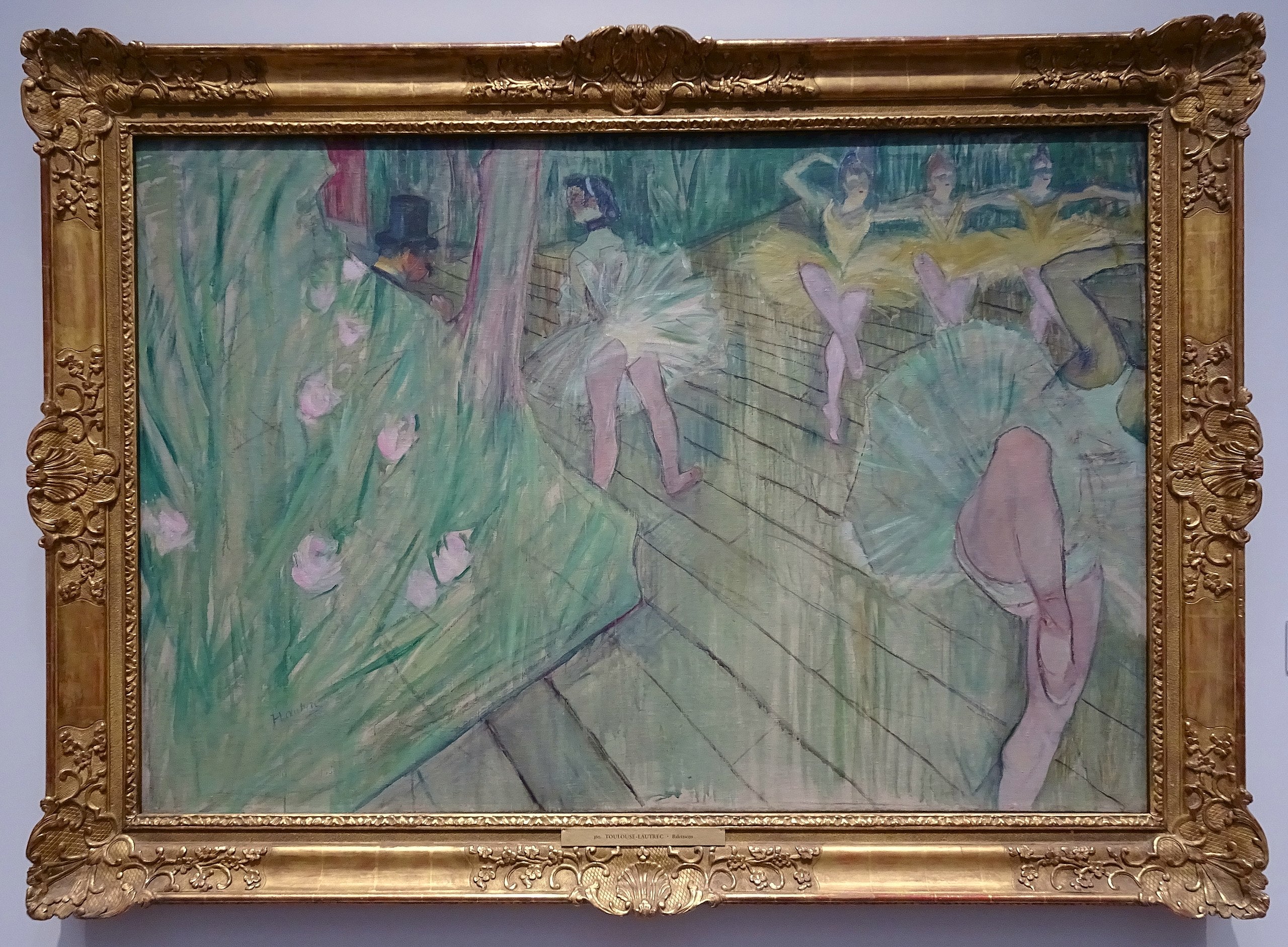 Bale sahnesi - Henri de Toulouse-Lautrec