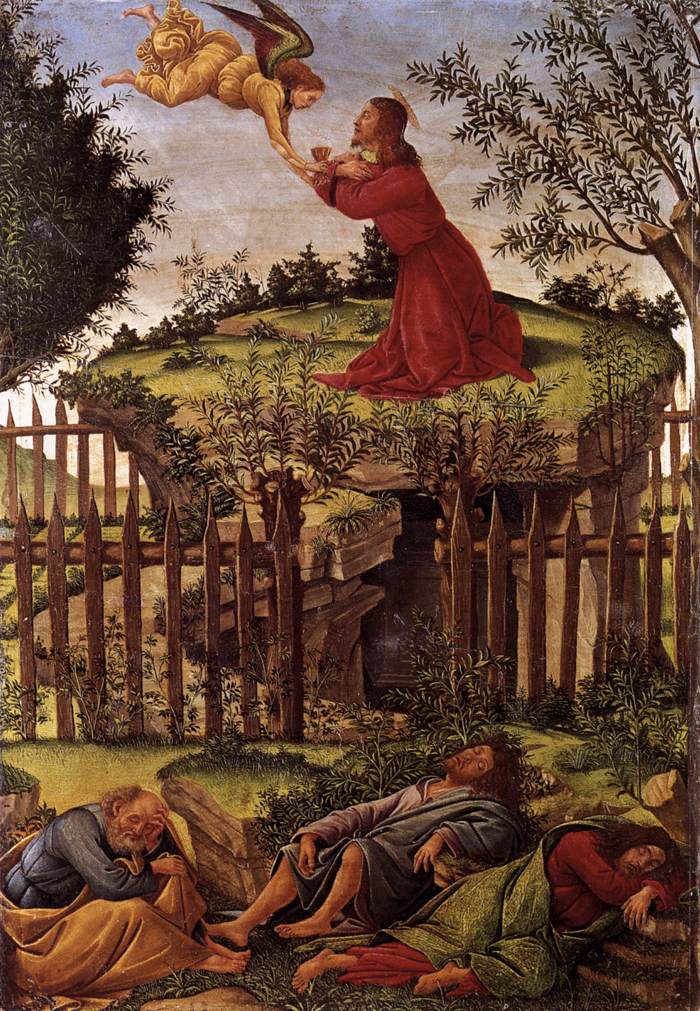 Zeytinlikte Dua - Sandro Botticelli