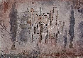 Mezarlıkta Anıt - Paul Klee