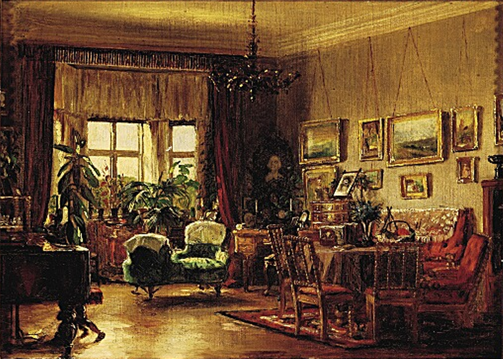 İç Mekan. - Peder Severin Krøyer