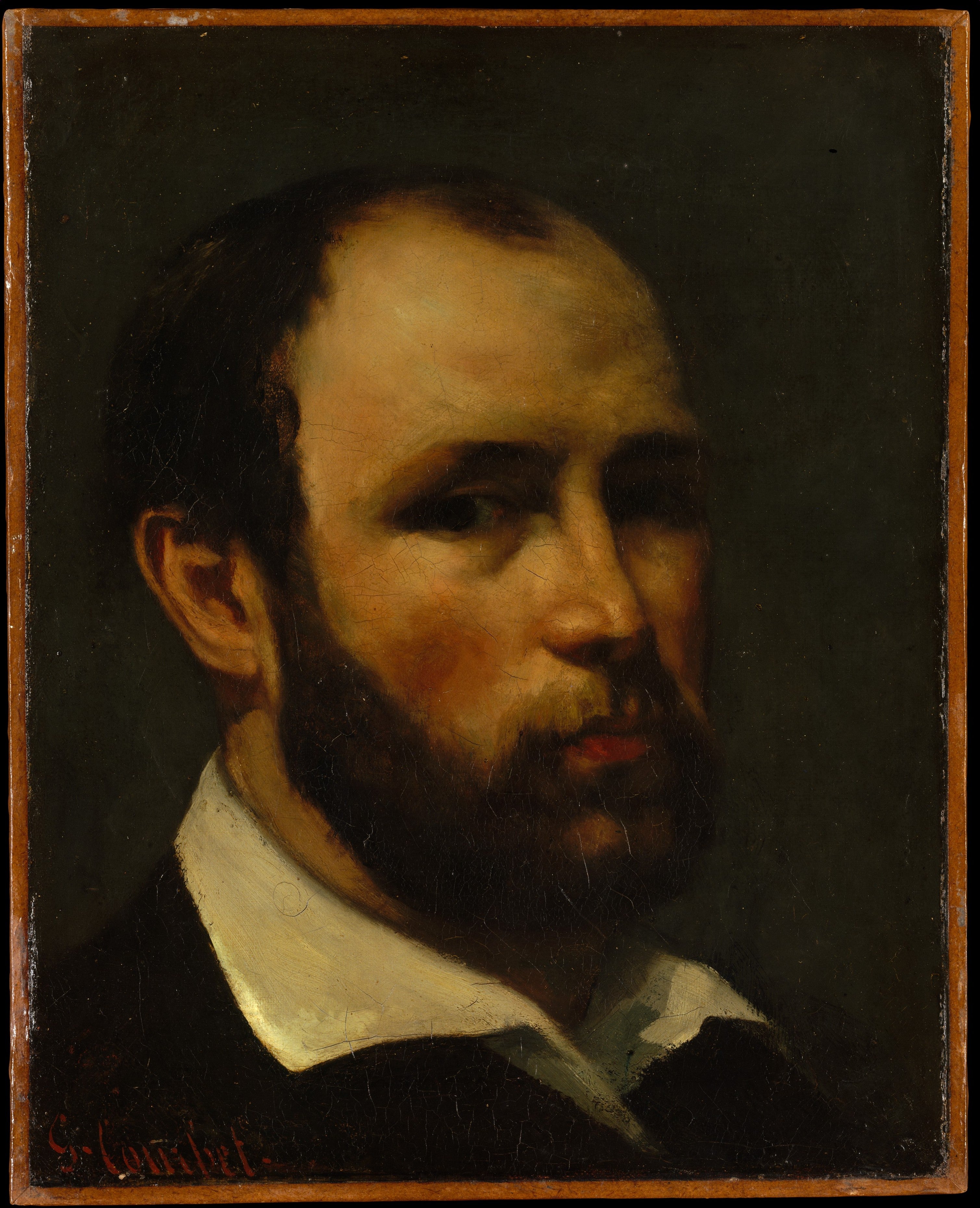 Portrait d'un homme - Gustave Courbet