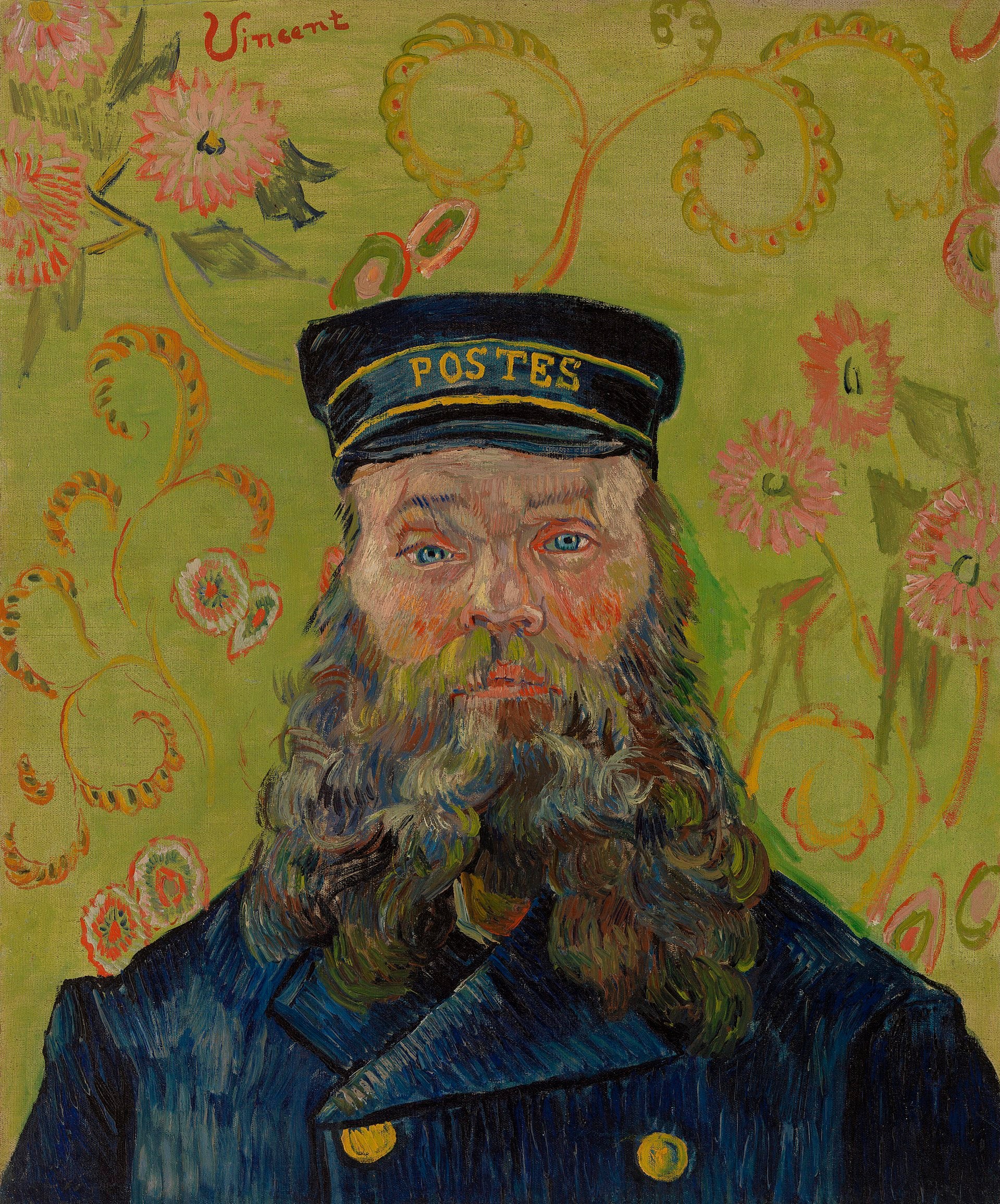 Joseph Roulin Portresi - Vincent van Gogh