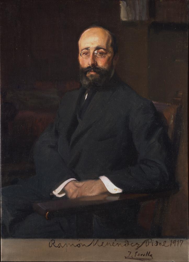 Reproduction du tableau « Ramón Menéndez Pidal - Joaquín Sorolla » par Alpha Reproduction en peinture à l’huile