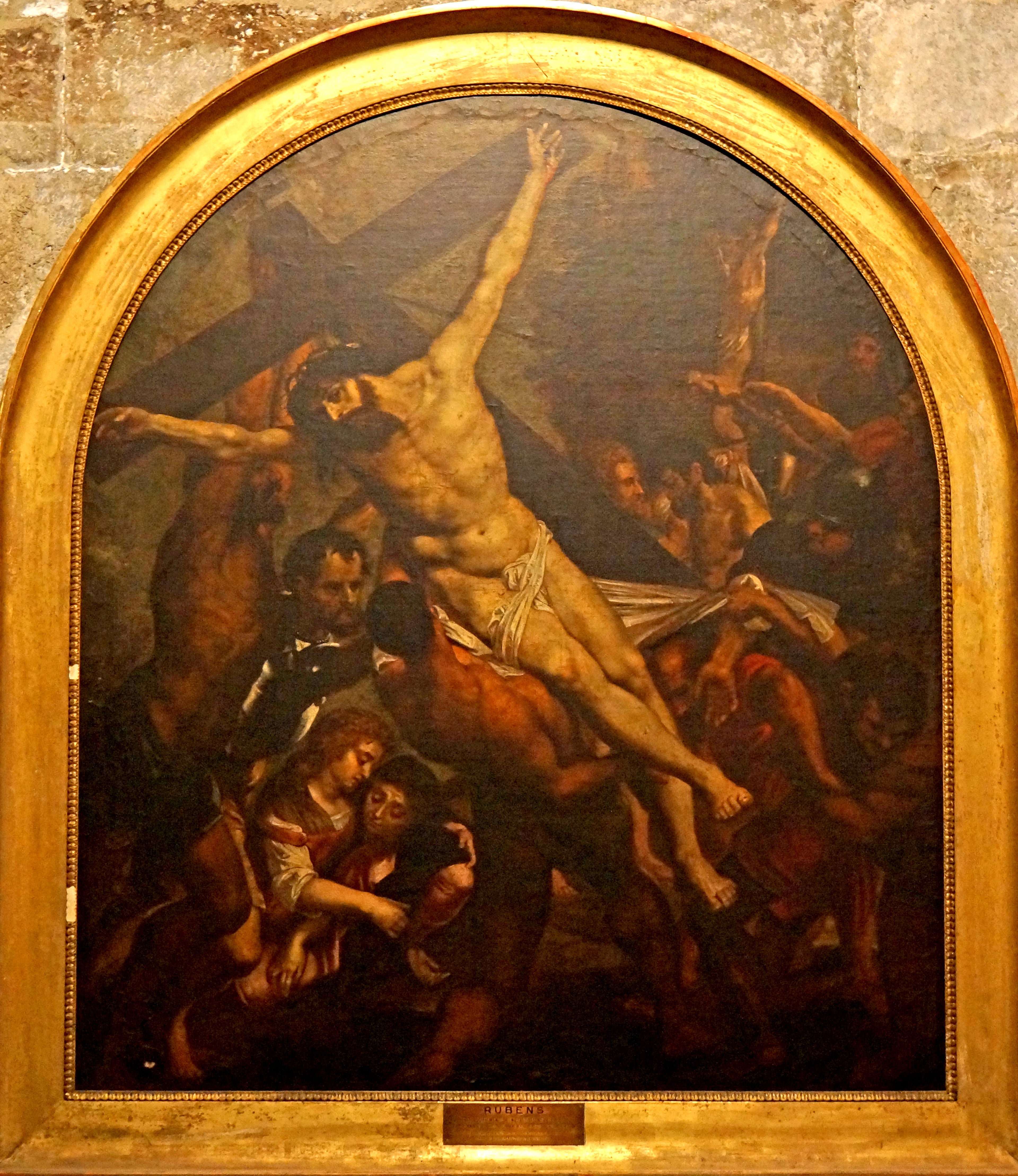 Haçın Dikilişi - Peter Paul Rubens