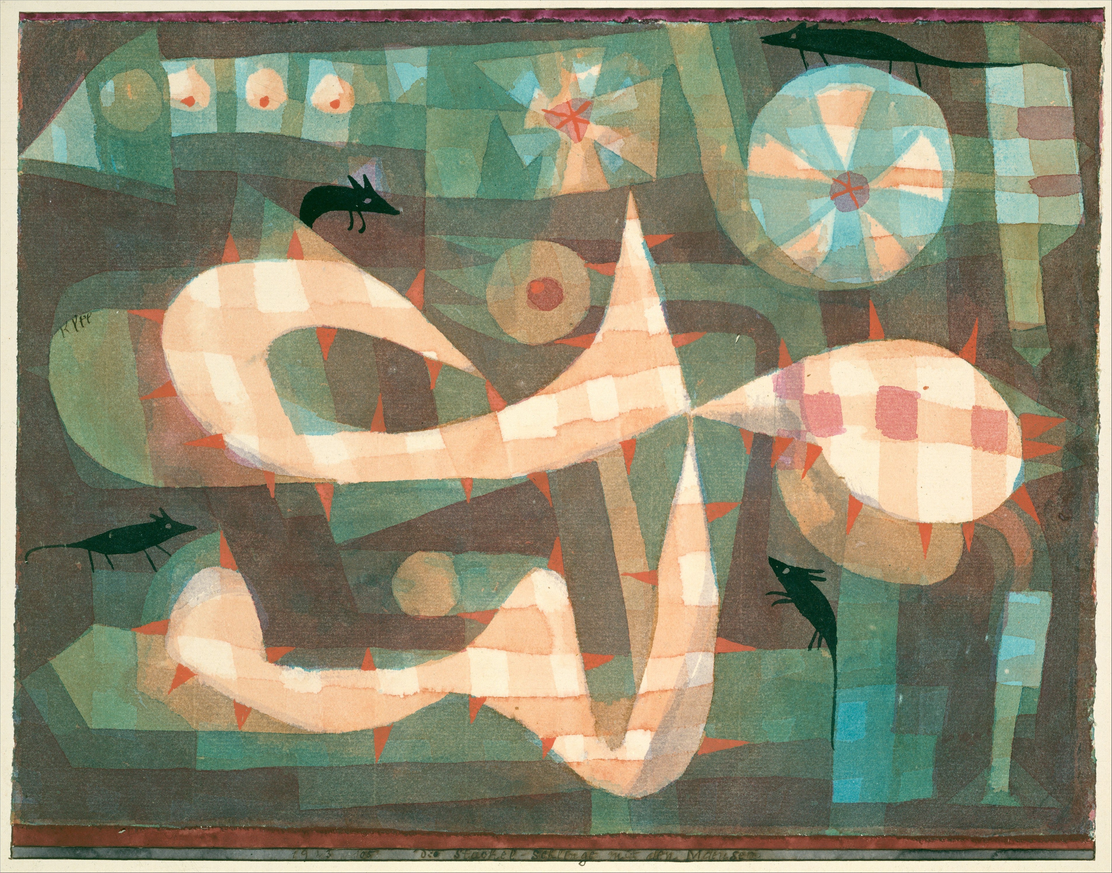 Çit ile fareler - Paul Klee