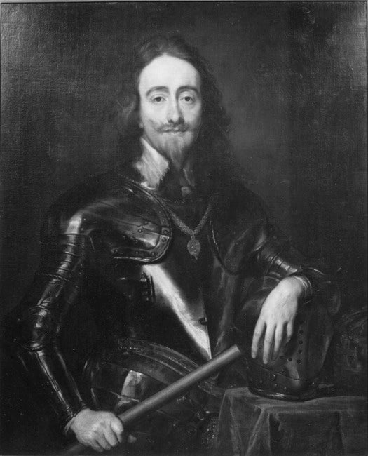 Portrait du roi Charles Ier d'Angleterre (1600-1649) - Antoine van Dyck