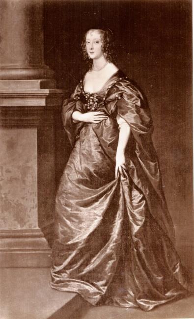 Portrait de Lady Elizabeth Cecil, comtesse de Devonshire (1619-1689) - Antoine van Dyck