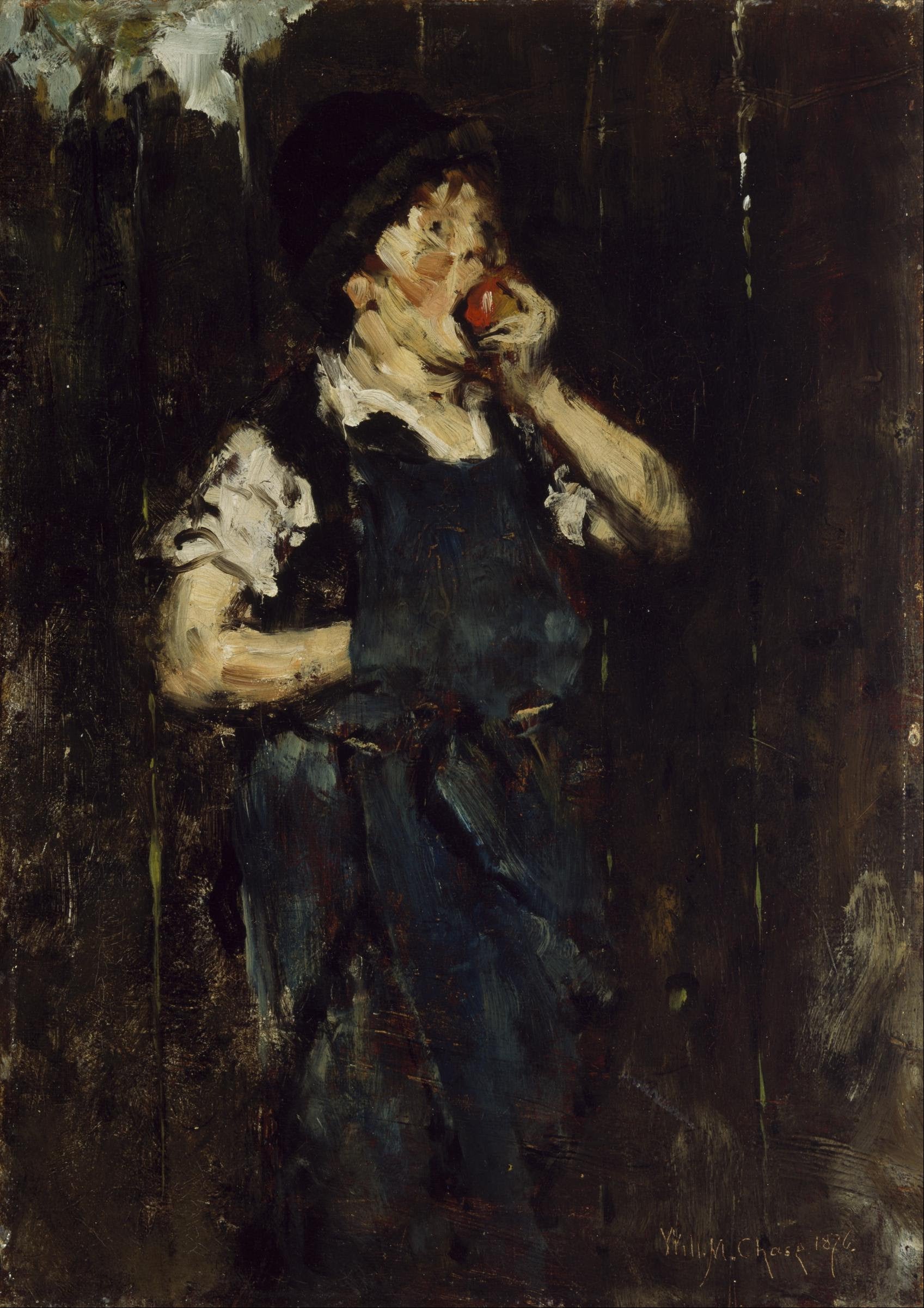 L'Apprenti (Le Garçon à la Pomme) - William Merritt Chase