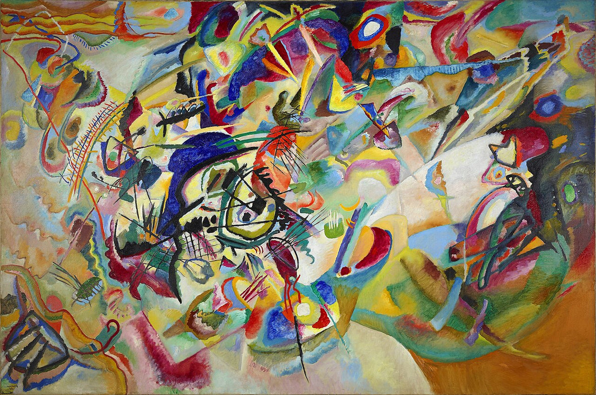 Vassily Kandinsky, Composition VII, art moderne