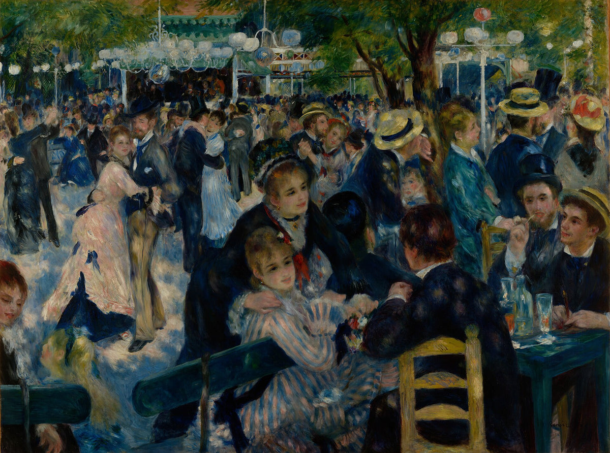 Le Bal du moulin de la Galette de Renoir, chef-d'œuvre du musée d'Orsay