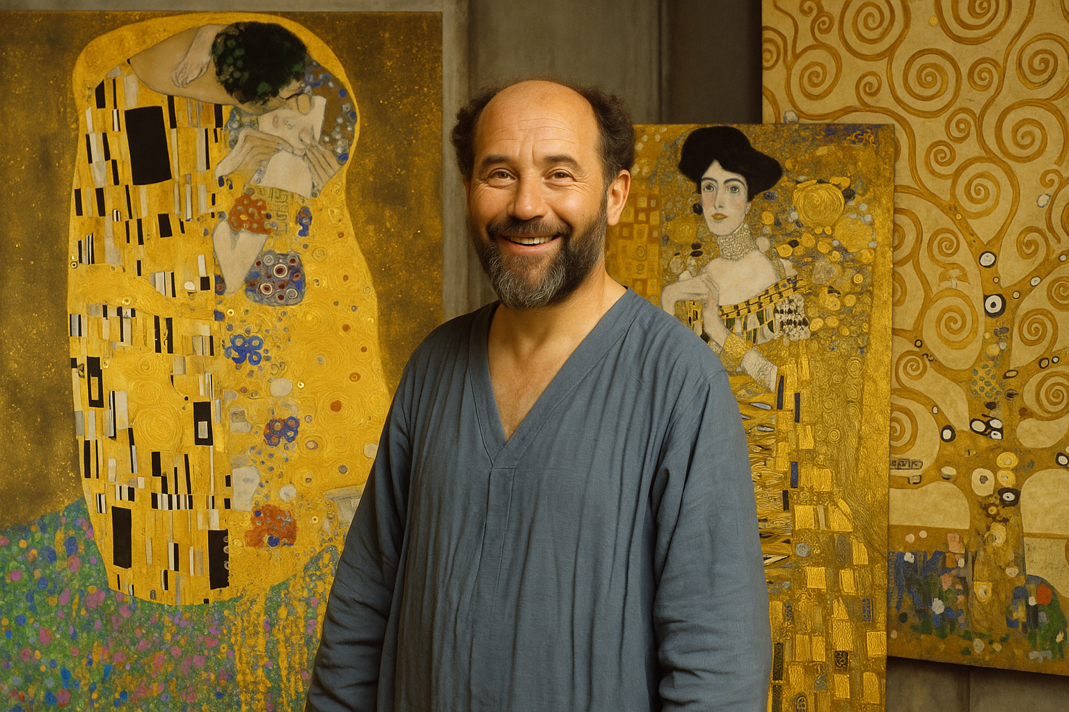 Gustav Klimt kimdi? Viyanalı ustanın altın dünyasına dalın.