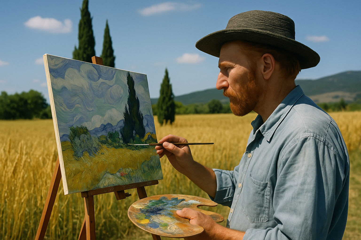 Vincent van Gogh à Saint-Rémy-de-Provence