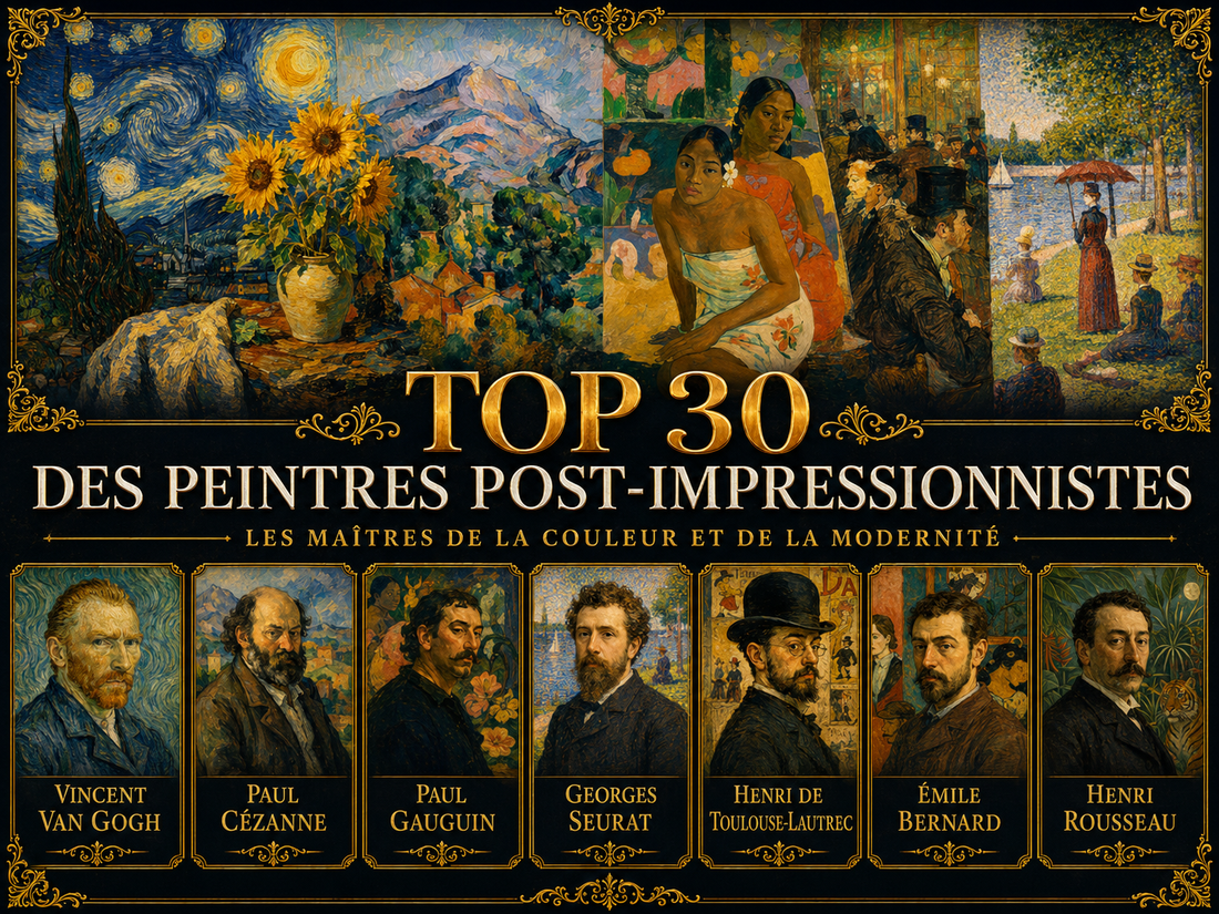 Top 30 peintres post-impressionnistes célèbres