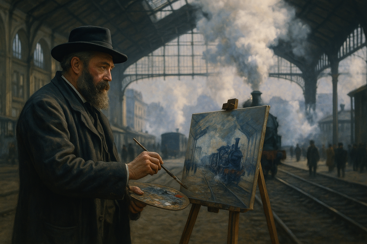 Saint-Lazare Garı: Monet'in Modernliği Dumanla Resmettiği Yer