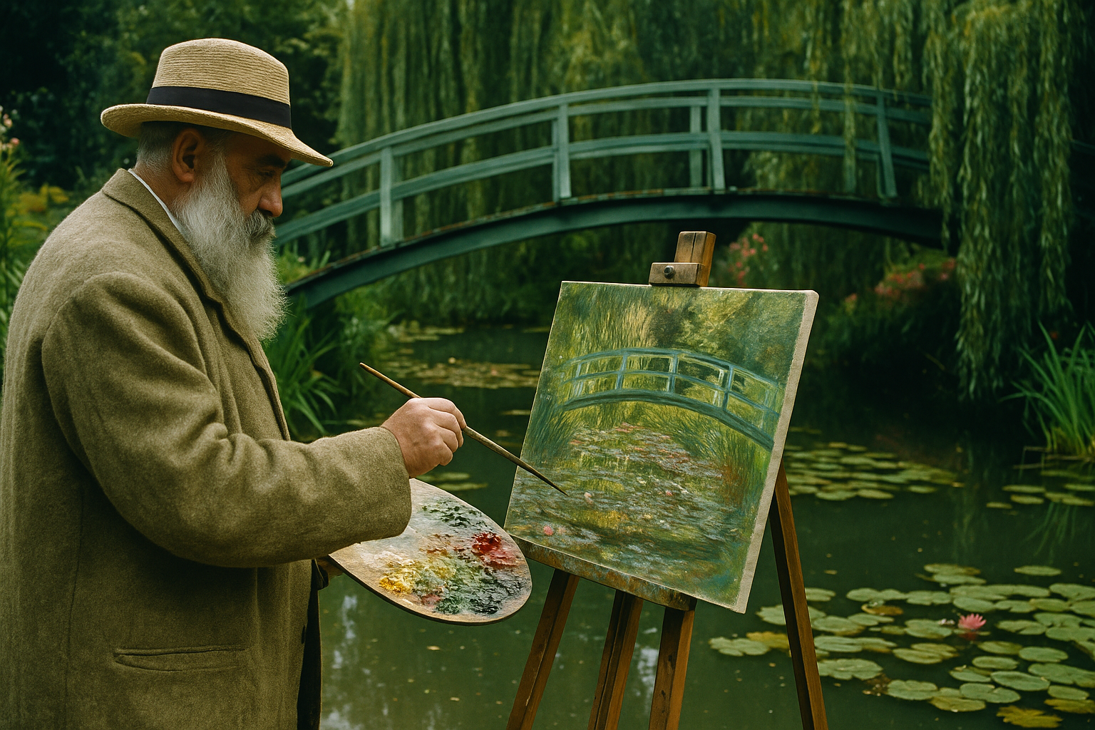Monet'in Japon Köprüsü – Giverny'nin kalbinde bir empresyonist başyapıt