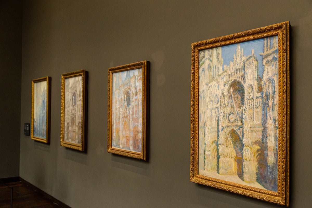 Tableaux de la cathédrale de Rouen par Monet exposés au musée d'Orsay