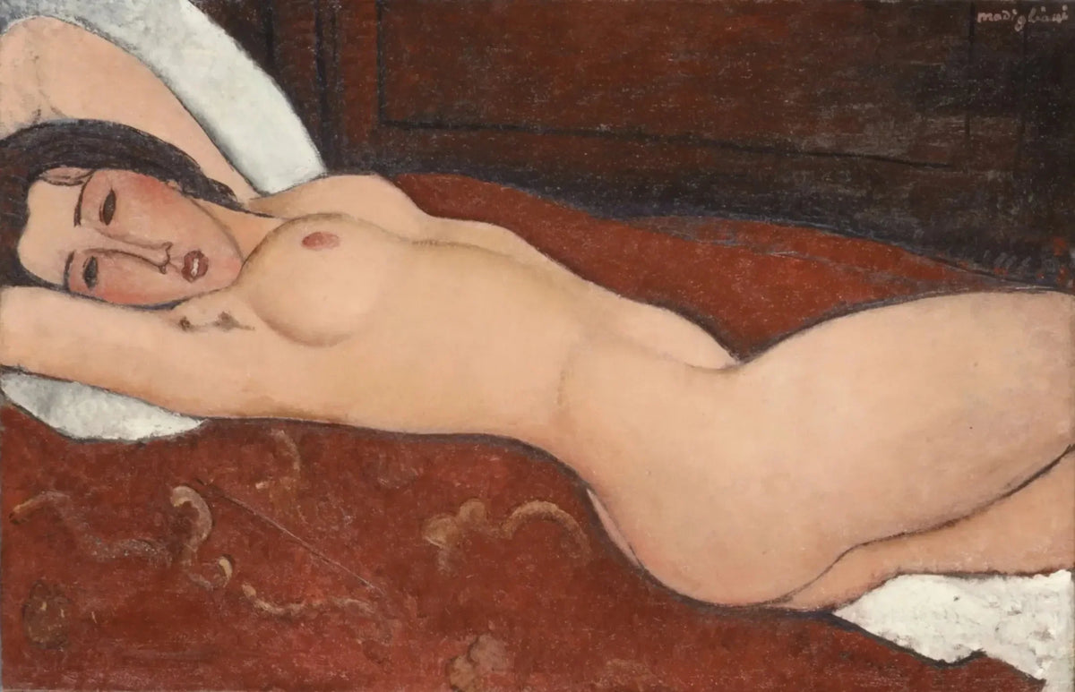 Nu couché, Amedeo Modigliani, 1917